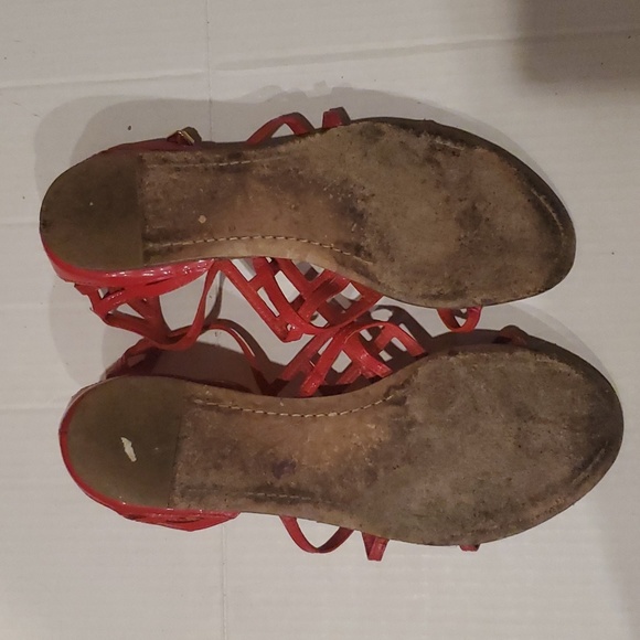 Tory Burch Sandals. Red - Picture 5 of 7